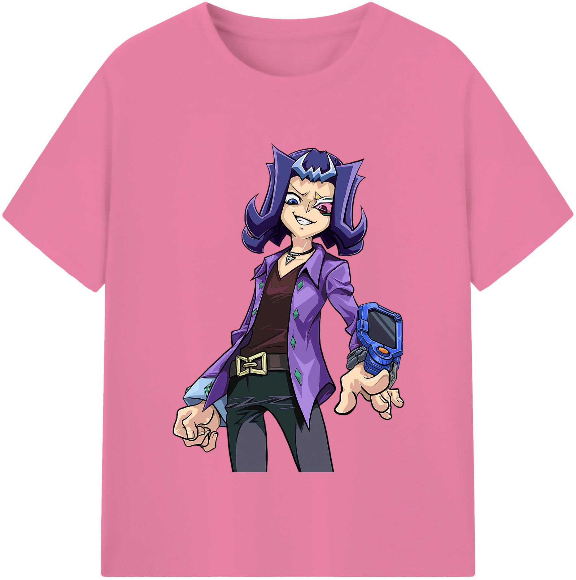 （画像用） 遊☆戯☆王 Yu-Gi-Oh! 綿100％半袖Tシャツ（フロントプリント）